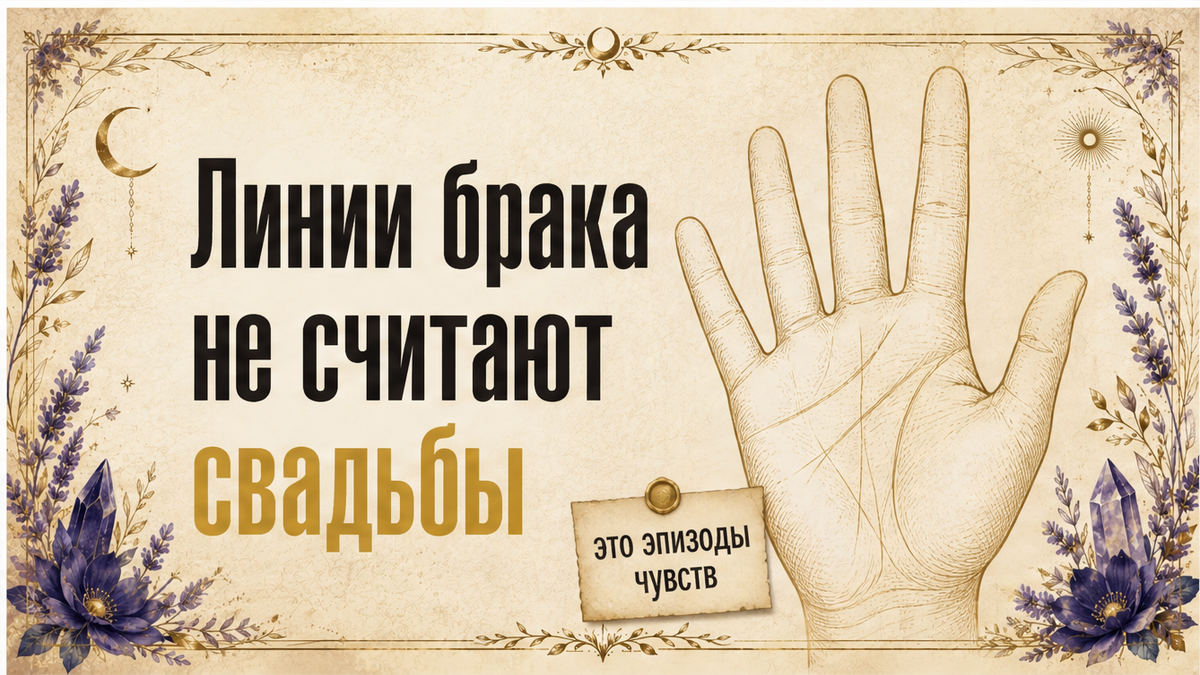 Иллюстрация: линии брака показывают эпизоды привязанности, не число свадеб